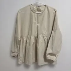 SHEIN DAZY トップス ブラウス ベージュ オフホワイト Mサイズ