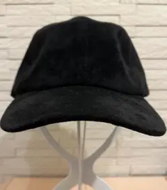 GLOBAL WORK フェイクスエード キャップ ブラック 調整可