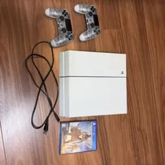PlayStation 4 ホワイト 本体 + dualshock2個+おまけ