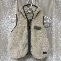 BREEZE ファーベスト　80センチ　フード付き