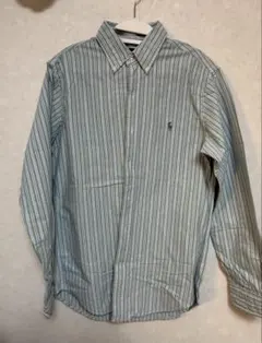 【新品】Ralph Lauren ストライプ ボタンダウンシャツ