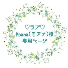 ♡ラブ♡Moana(モアナ)様専用