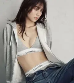 Calvin Klein パーカー グレー カルバンクライン