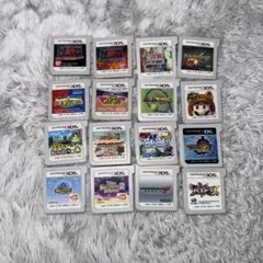 ニンテンドー3DS ソフト 16本セット まとめ売り マリオ・どうぶつの森