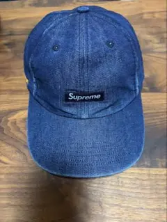 美品！Supremeシュプリーム コーデュラ デニム スモールボックス 6パネル