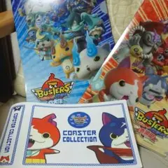 メダルおまけ付き！妖怪ウォッチ❢　ファイルセット+おまけシール