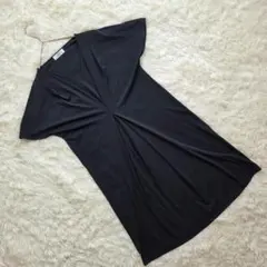 美品　ジェイプレス　ワンピース　ひざ丈ワンピース　半袖　ブラックのサムネイル