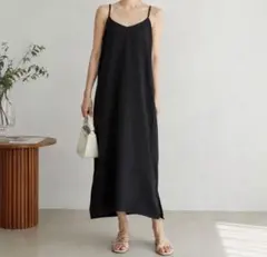 Alma Design キャミワンピース ブラック