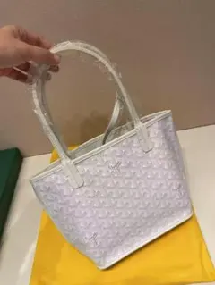 GOYARD ホワイト ショルダーバッグ