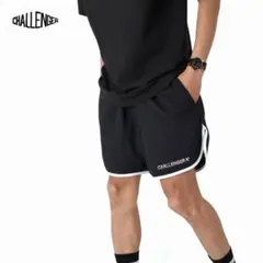 Cph/Golf キャプテンズヘルムゴルフ メッシュ L ブラック ハーフパンツ