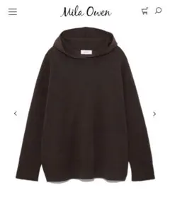 MilaOwen ニットフーディー