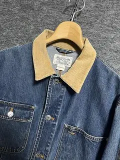 カバーオール デニムジャケット