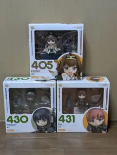 艦これ ねんどろいど【405 金剛】【430 北上】【431 大井】開封品セット