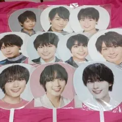 新品未開封】大西流星 歴代うちわ 18枚セット - メルカリ