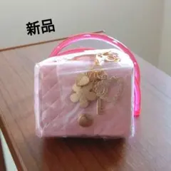 新品♪ ミニバッグ型 キーホルダー ピンク