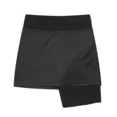 Dokix ROUGH SET-UP PANTSSKIRT [BLACK]