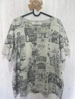 90s GEORGE MICHAEL 総柄 Tシャツ XLジョージマイケル - メルカリ
