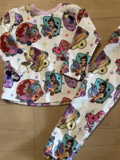 ディズニープリンセス パジャマセット 90cm新品未使用