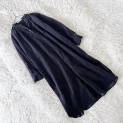 《サニーレーベル》(F) コーデュロイギャザーワンピース スキッパー きれカジ