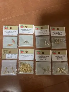 未使用アクセサリーパーツまとめ売り貴和製作所パーツクラブ