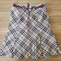 【希少美品】バーバリー　チェック柄　スカート