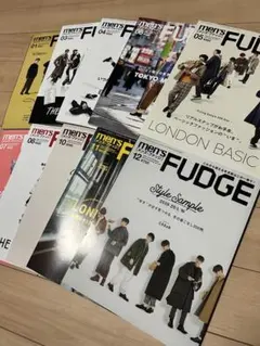 men's FUDGE 10冊セット