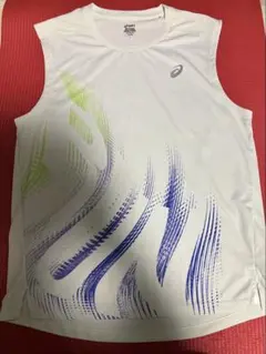 asics ノースリーブ ランニングシャツ Lサイズ