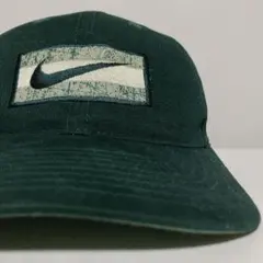 希少デザイン 90s NIKE 6パネル スナップバック キャップ