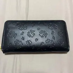 ハローキティ ブラック 長財布