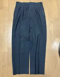 90s Ralph Laurenリネンパンツ 黒33×32 2タック スラックス - メルカリ