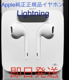 Apple iPhone 純正 イヤフォン　Lightning イヤホン　正規品