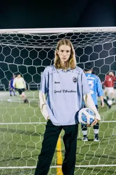トップス 23aw DAIRIKU Lame Soccer Uniform Knit DAIRIKU(ダイリク)Lame Soccer Uniform Knit Pullover (23AW K-9
