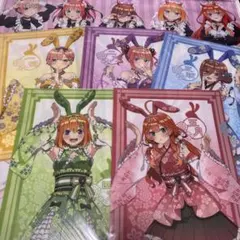 五等分の花嫁 クリアファイル 5種まとめ売り