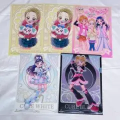 値下げ中‼️【5枚セット】プリキュアクリアファイルコレクション‪ 〜20th〜
