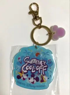 東京ディズニーリゾート サマー・クールオフ キーホルダー　ミセス　コラボ