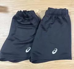 アシックス　バレーボール　ゲームパンツ　レディースLサイズ　ブラック　２枚
