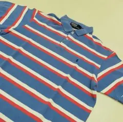 Polo RalphLauren ポロシャツ ラルフローレン ボーダー 90's