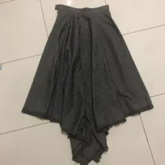 値下げ 新品未使用 LE CIEL BLEU◆アシンメトリースカート