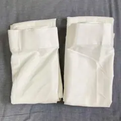 無印良品 ノンプリーツレースカーテン 100x198 2枚セット オフ白のサムネイル
