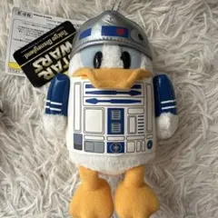 ドナルド R2D2 ぬいぐるみバッジ