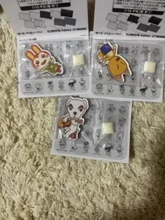 あつまれ どうぶつの森 キャラマグネット 3種セットのサムネイル