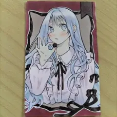 原画 オリジナル 手描きイラスト アナログ コピック 女の子