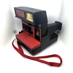 【美品】Polaroid 600 Cool Cam ポラロイドカメラ 赤のサムネイル