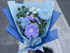 モールフラワー　花束　ブーケ　卒業式　お祝い　枯れない花