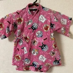 ANPANMAN ピンク 甚平 100サイズ