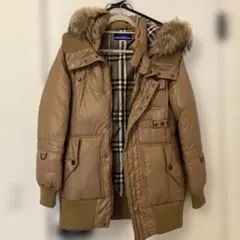 Burberry Blue label ダウンコート 40サイズ キャメル