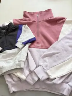 Lee ハーフジップ トレーナー 親子お揃い