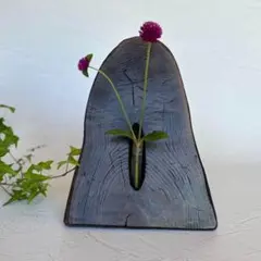 木製 一輪挿し 花器　フラワーベース