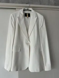 Massimo Dutti テーラードジャケット ホワイト EUR38のサムネイル