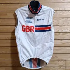 支給品　イギリス代表　ウィンドベスト　GBR　ナショナルチーム　英国　ジレ　S 支給品 イギリス代表 ウィンドベスト GBR ナショナルチーム 英国 ジレ
